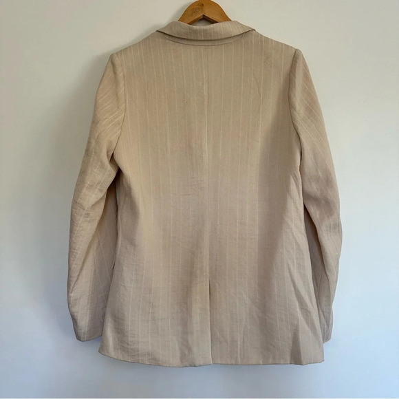 Melrose With Love PantSuit Wide leg trouser striped Size: Large - Picture 3 of 7